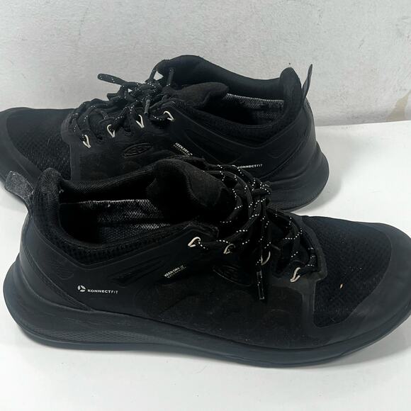 KEEN All-Terrain Explore Waterproof Hiking Shoe Sneaker Konnectfit Mens 10.5 BLK - Picture 6 of 16